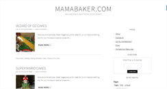 Desktop Screenshot of mamabaker.com